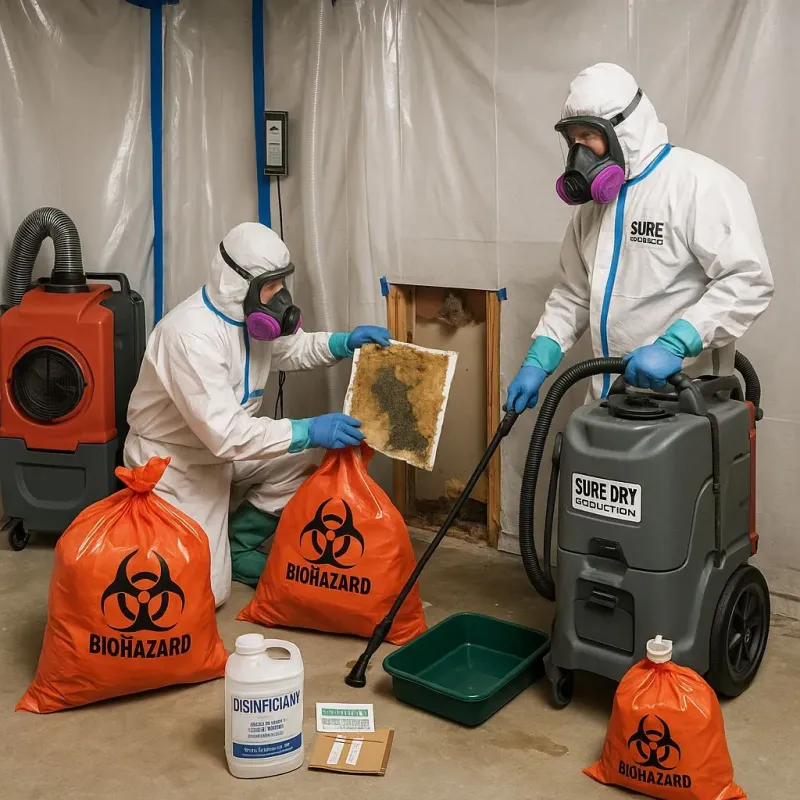 Contaminated Water Handling Protocols process in Cuyahoga Falls, OH