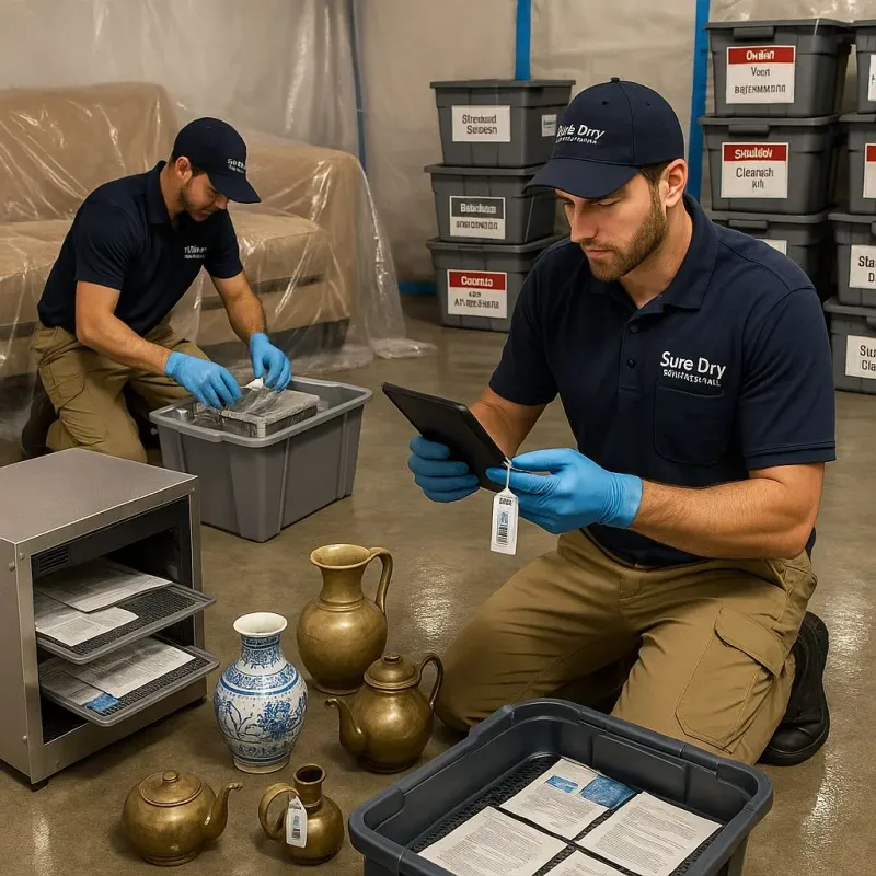 Content Protection and Restoration process in Cuyahoga Falls, OH